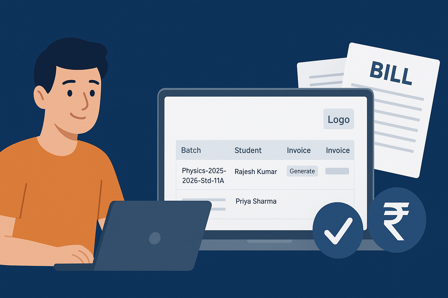 Billing software for coaching classes